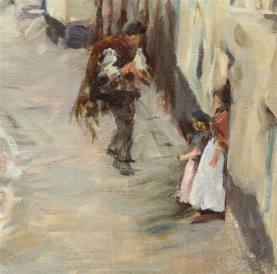Stanhope Alexander Forbes (1857-1947) Newlyn, Cornwall, 18 x 14in.